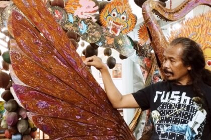 Maestro senil lukis Indonesia, Nasirun.