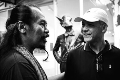 Nasirun bersama Ganjar Pranowo dalam sebuah kesempatan. (IG @ganjar_pranowo)