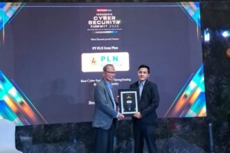 PLN Icon Plus meraih penghargaan dalam Indonesia Cyber Security Summit 2026 – Financial Services Edition yang diselenggarakan Warta Ekonomi Group di Jakarta, Kamis (13/8/2026).