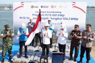 DUKUNGAN DIGITAL - PLN Icon Plus mengambil bagian dengan menyiapkan infrastruktur konektivitas dan dukungan digital untuk menunjang pelaksanaan Launching dan Groundbreaking Program PLTS 100 GWp di kawasan PLTA Gajah Mungkur, Kabupaten Wonogiri, Jawa Tengah.
