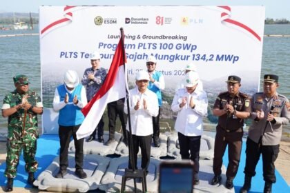 DUKUNGAN DIGITAL - PLN Icon Plus mengambil bagian dengan menyiapkan infrastruktur konektivitas dan dukungan digital untuk menunjang pelaksanaan Launching dan Groundbreaking Program PLTS 100 GWp di kawasan PLTA Gajah Mungkur, Kabupaten Wonogiri, Jawa Tengah.