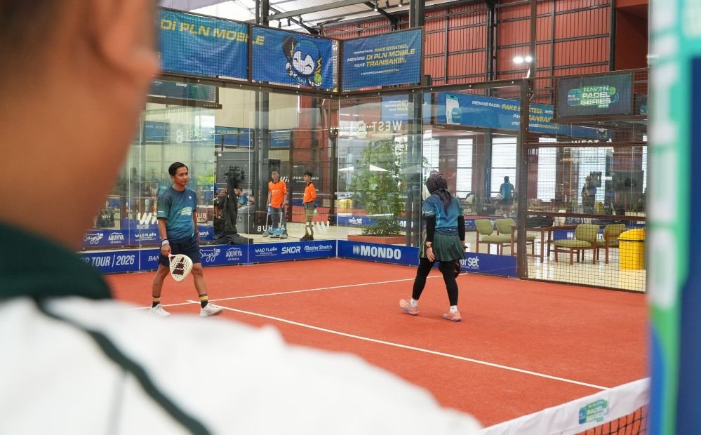 PADEL PERKUAT KOLABORASI - PLN Icon Plus ikuti gelaran Naven Padel Series 2026 Seri Yogyakarta, untuk memperkuat kolaborasi PLN Group.