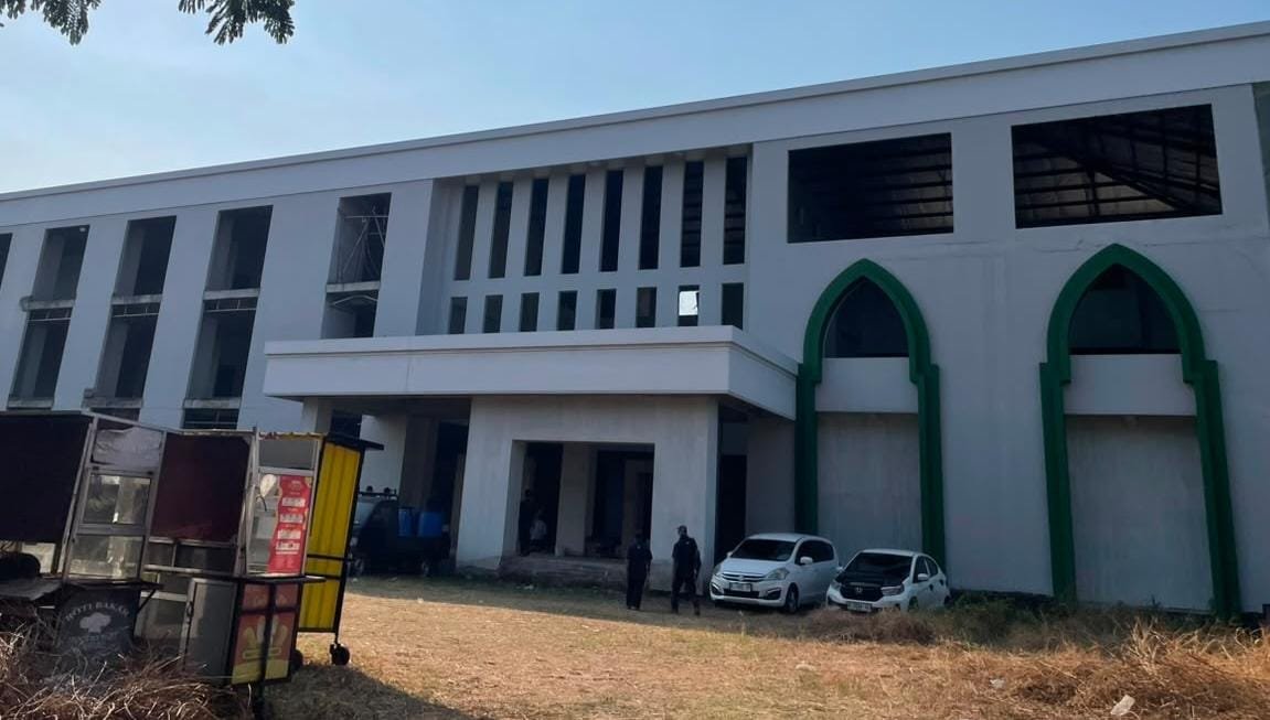 RS BARU--Bangunan RS Unwahas MAS sudah berdiri di dekat Masjid Agung Jawa Tengah, Semarang. (ist)