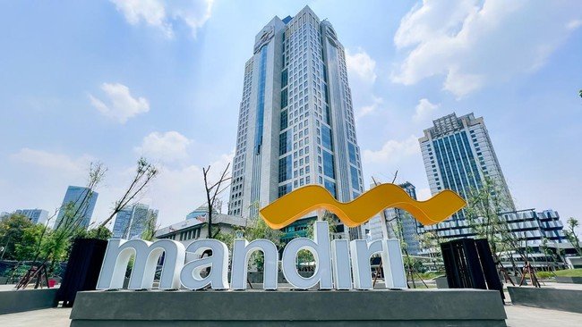 Ilustrasi Bank Mandiri.