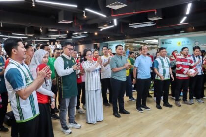 PERKUAT KEBERSAMAAN - PLN Icon Plus membuka rangkaian ICONMOVE PORSENI 2026 melalui Opening Ceremony yang berlangsung di Transformation Hall, Menara Jamsostek, Jakarta, Senin (10/8/2026).