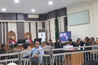 SIDANG KORUPSI--Kepala OPD Cilacap bersaksi di sidang kasus dugaan korupsi Bupati Cilacap, Syamsul Aulia Rachman di Pengadilan Tipkor Semarang, Selasa (18/8/2026) sore. (bae)