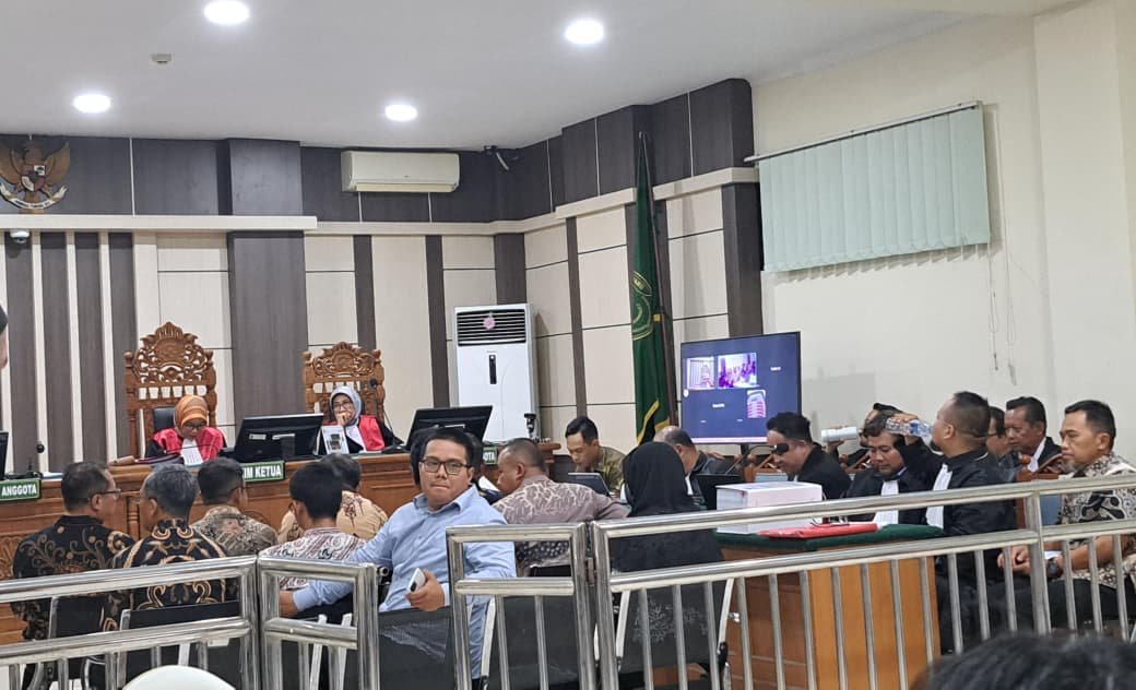 SIDANG KORUPSI--Kepala OPD Cilacap bersaksi di sidang kasus dugaan korupsi Bupati Cilacap, Syamsul Aulia Rachman di Pengadilan Tipkor Semarang, Selasa (18/8/2026) sore. (bae)