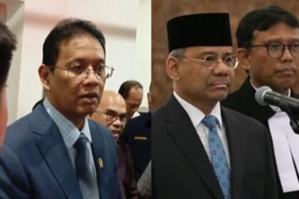 KOLASE FOTO: Purbaya Yudhi Sadewa (kiri) dan Suahasil Nazara (kanan).