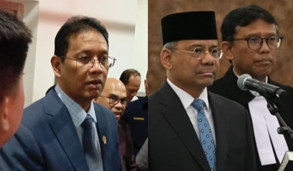 KOLASE FOTO: Purbaya Yudhi Sadewa (kiri) dan Suahasil Nazara (kanan).
