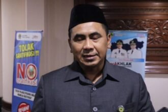 Wakil Gubernur Jateng Taj Yasin Maimoen (Gus Yasin) saat diwawancara awak media, Kamis (3/9/2026). (dul)