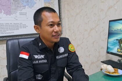 Kepala Seksi Intelijen Kejari Kota Semarang, Lilik Haryadi. (bae)