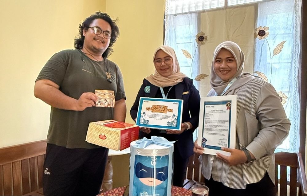 APRESIASI PELANGGAN - Peringati Hari Pelanggan Nasional 2026, PLN Icon Plus memberikan apresiasi kepada pelanggan setia ICONNET sebagai bentuk terima kasih atas kepercayaan dan dukungan yang telah diberikan.