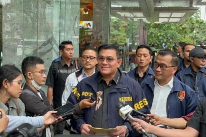 Direktur Tindak Pidana Ekonomi Khusus (Dirtipideksus) Bareskrim Polri Brigjen Pol Ade Safri Simanjuntak.