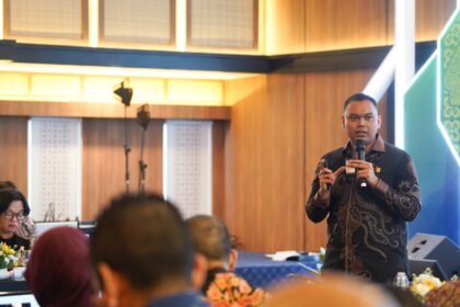 PEMAPARAN - PLN Icon Plus hadir dalam Rapat Kerja Direktorat Distribusi PT PLN (Persero) Tahun 2026 di Yogyakarta, presentasi pemanfaatan teknologi digital dan infrastruktur telekomunikasi untuk mendukung operasional serta pengembangan sistem kelistrikan.