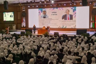 MABA - Pekan Orientasi Mahasiswa (POEMA) di gedung Balairung UPGRIS, kota Semarang, Selasa (22/9/2026). (dul)