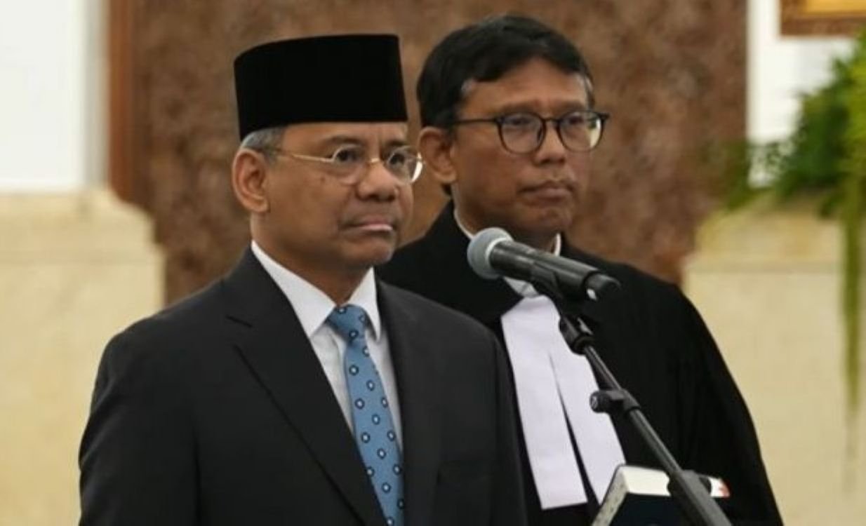 MENKEU BARU - Presiden Prabowo Subianto melakukan reshuffle kabinet lagi. Prabowo melantik Suahasil Nazara sebagai Menteri Keuangan (Menkeu) menggantikan Purbaya Yudhi Sadewa, Senin (14/9/2026).