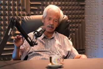 Seniman senior Yogyakarta Susilo Nugroho, yang dikenal luas lewat karakter ikonik Den Baguse Ngarsa.
