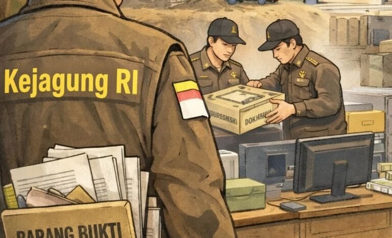 PENGGELEDAHAN - Ilustrasi tim penyidik Kejaksaan Agung (Kejagung) melakukan penggeledahan terkait kasus dugaan korupsi. (ist)