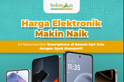 Ilustrasi smartphone.