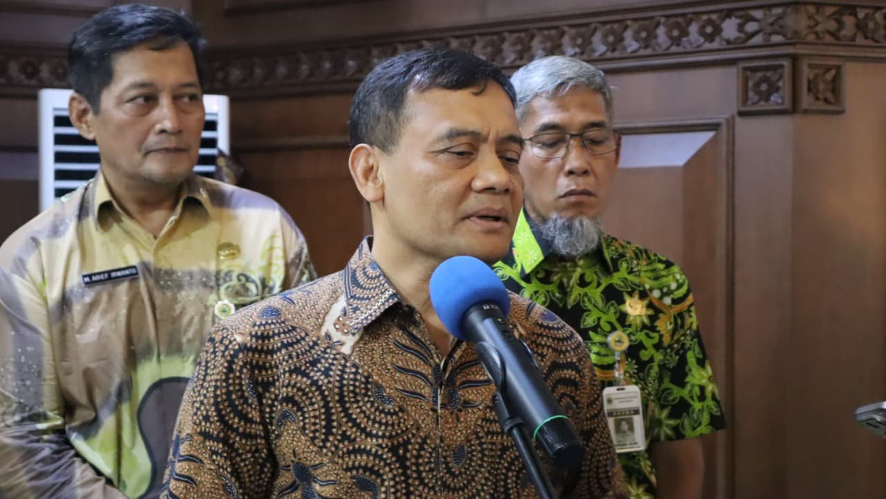 Ahmad Luthfi saat ditemui di Gedung Gradhika, Kota Semarang, Kamis (15/10/2026). (dul)
