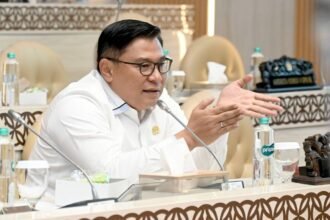 Ketua Kelompok Fraksi (Kapoksi) Komisi V DPR RI Fraksi Gerindra, Danang Wicaksana Sulistya (DWS).