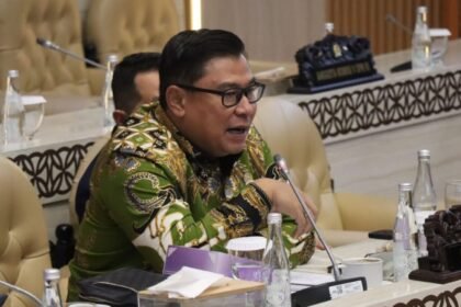 Ketua Kelompok Fraksi (Kapoksi) Komisi V DPR RI Fraksi Gerindra, Danang Wicaksana Sulistya (DWS).