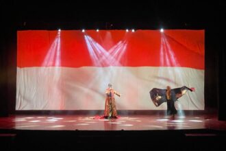 RILIS LAGU PANCASILA - Olivia Zalianty bersama KGPH Ndaru Kusumo merilis karya musik berjudul 'Pancasila'.