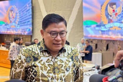 etua Kelompok Fraksi (Kapoksi) Komisi V DPR RI Fraksi Gerindra, Danang Wicaksana Sulistya (DWS).