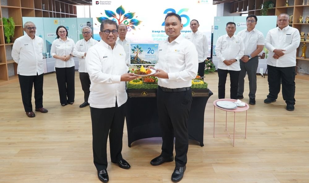 PERINGATI HUT - PLN Icon Plus memperingati Hari Ulang Tahun (HUT) ke-26 melalui tasyakuran yang dipusatkan di Menara Jamsostek, Jakarta, Senin (5/10/2026).