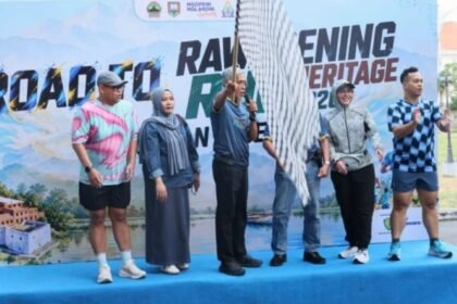 AGLOMERASI WISATA BOKOR - Sekretaris Daerah (Sekda) Provinsi Jawa Tengah Sumarno di sela peluncuran dan konferensi pers Road to Rawapening Run Heritage di Wisma Perdamaian, Kota Semarang, Sabtu, (17/10/2026).