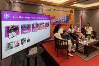 YAYAYA FEST 2026 - Konferensi pers konser musik inklusif dan ramah lingkungan YAYAYA FEST 2026. Konser yang digelar di Stadion Kridosono, Yogyakarta, ini akan menghadirkan berbagai genre musik.