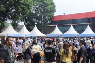 PLN Icon Plus melibatkan lebih dari 10 UMKM binaan dalam program Mekar Bersama pada puncak perayaan Hari Ulang Tahun (HUT) ke-26 di Kantor PLN Icon Plus Gandul, Depok, Senin (16/10/2026).