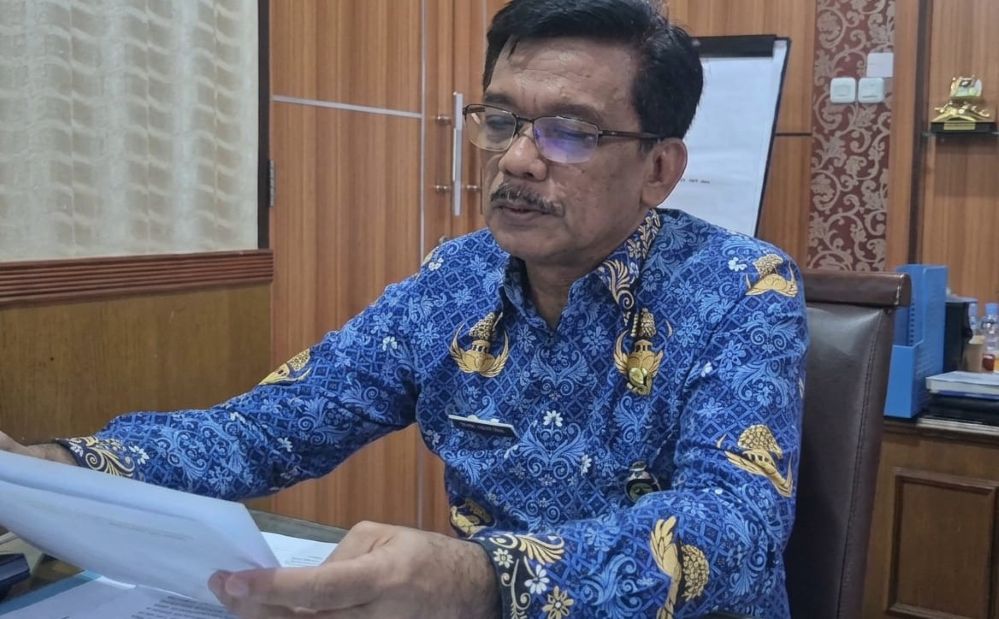 Kepala Dinas Pemberdayaan Masyarakat, Desa, Kependudukan, dan Pencatatan Sipil (Dispermadesdukcapil) Jawa Tengah, Nadi Santoso, saat ditemui di kantornya, Kamis (29/10/2026). (dul)