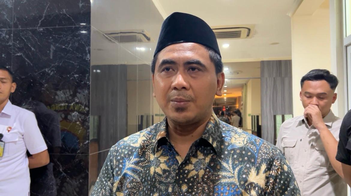 Wakil Gubernur Jawa Tengah, Taj Yasin Maimoen (Gus Yasin), saat ditemui di Mapolda Jateng, Jumat (30/10/2026). (dul)